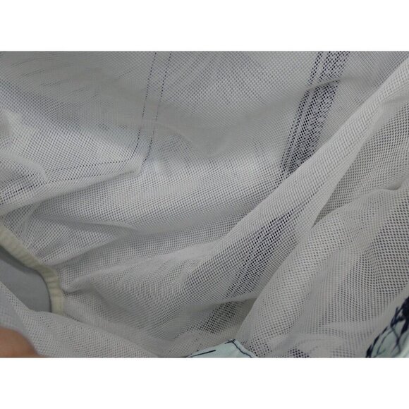 Abercrombie & Fitch A&F Mens Size 31 Blue Floral Hawaii Swim Trunks Board Shorts - Picture 7 of 11